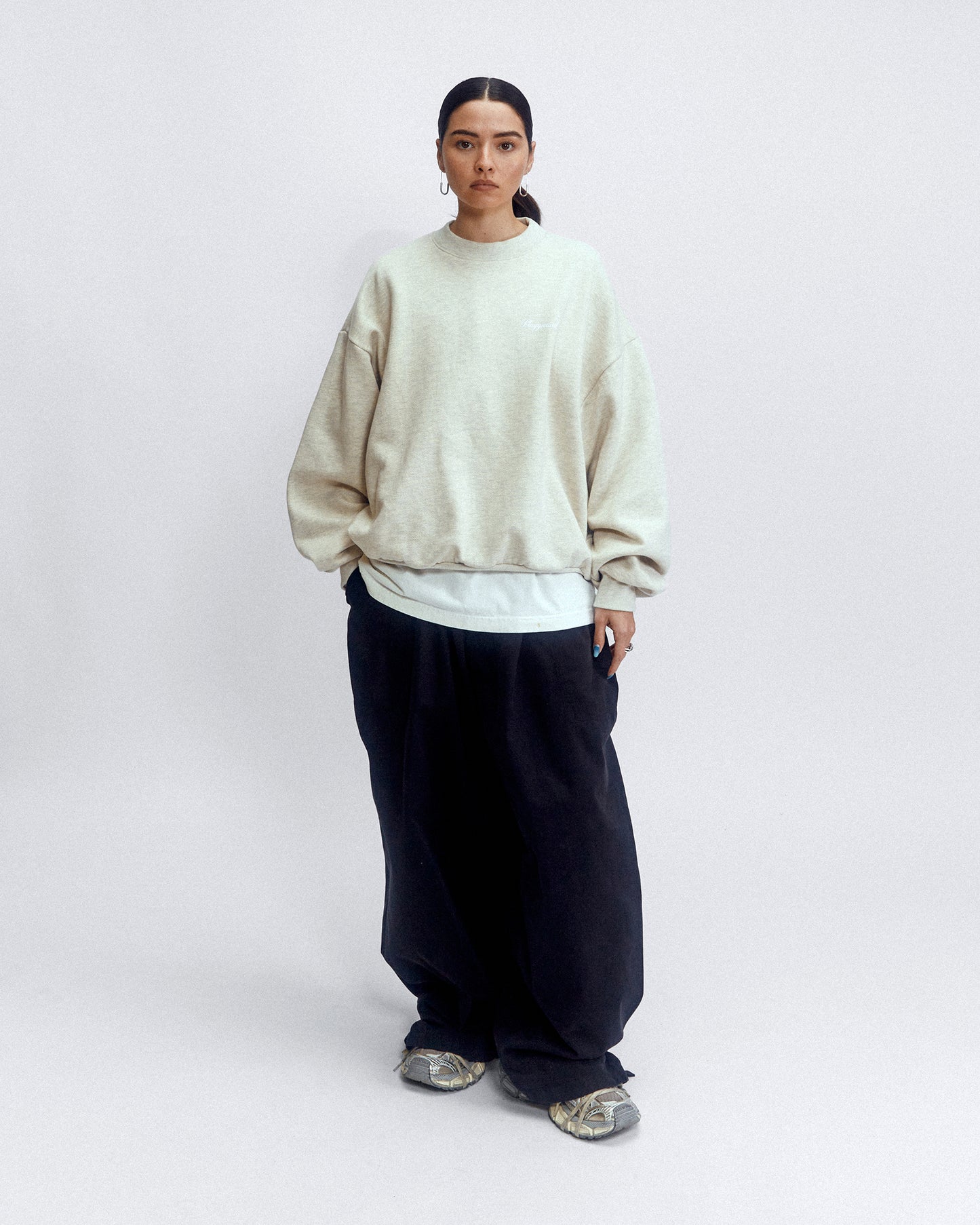 Play In Progress Crewneck - Scour