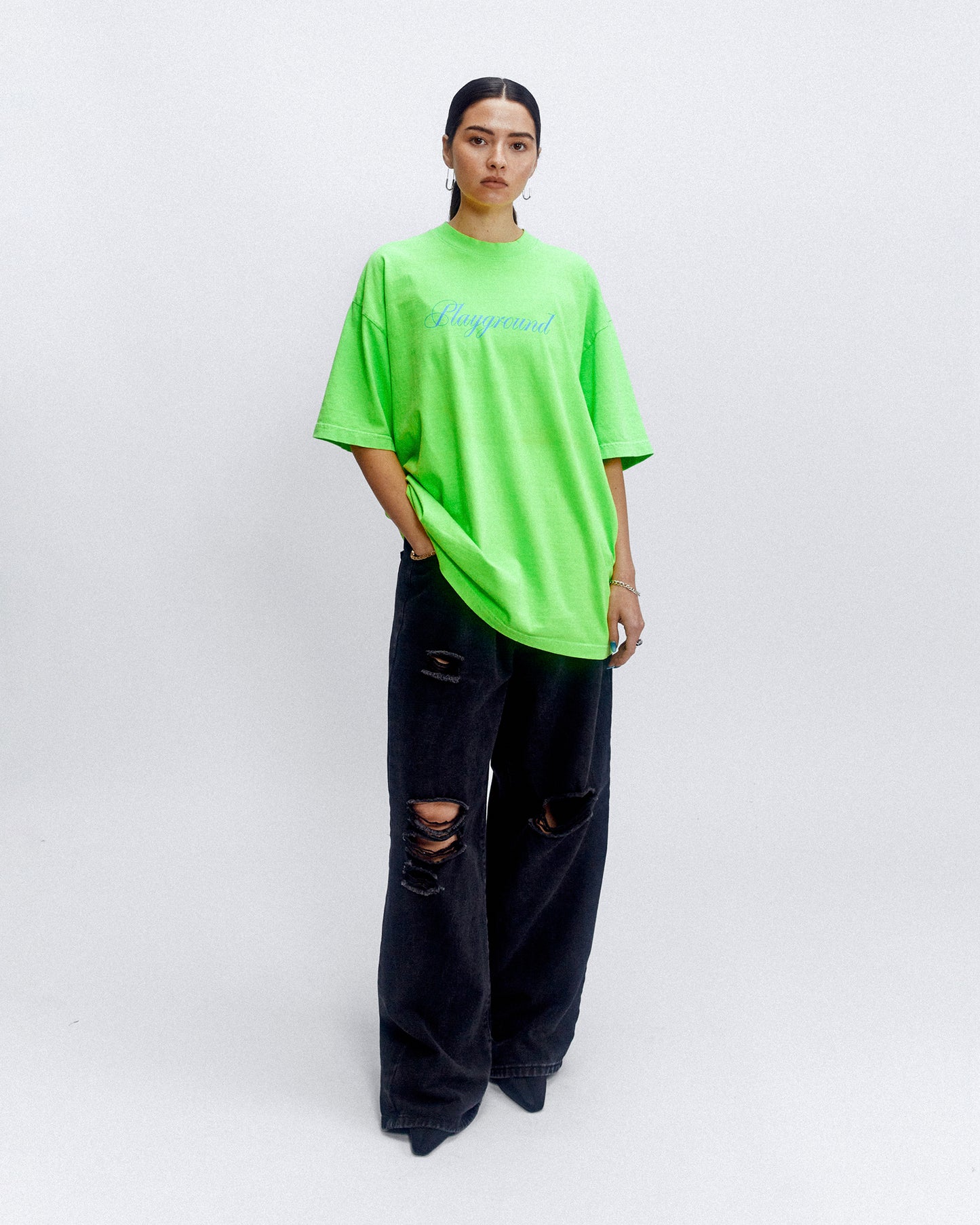 Playground Essential T-Shirt - Neon Green