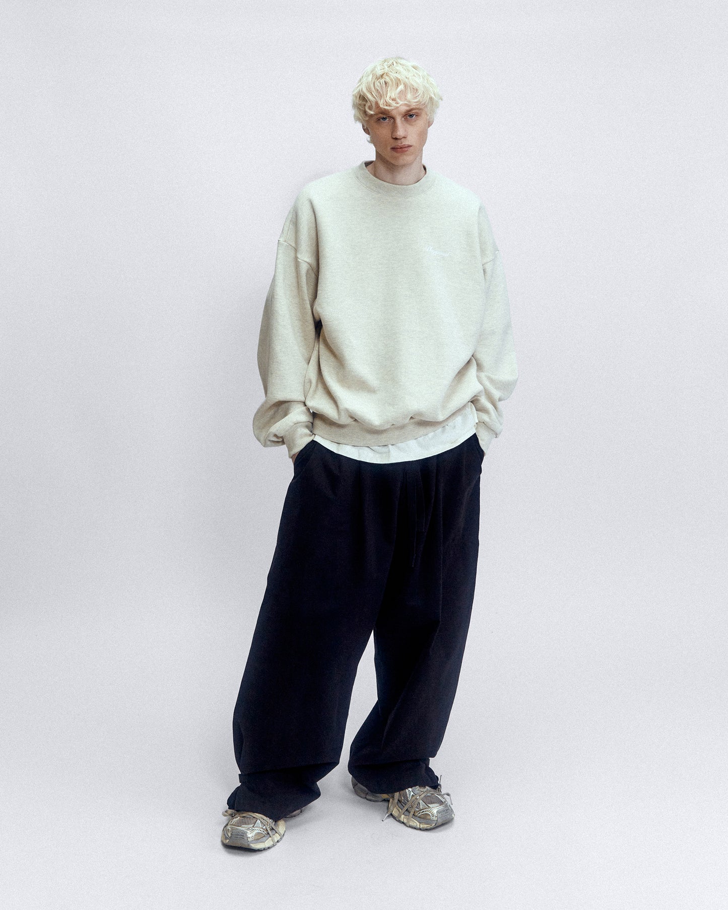 Play In Progress Crewneck - Scour