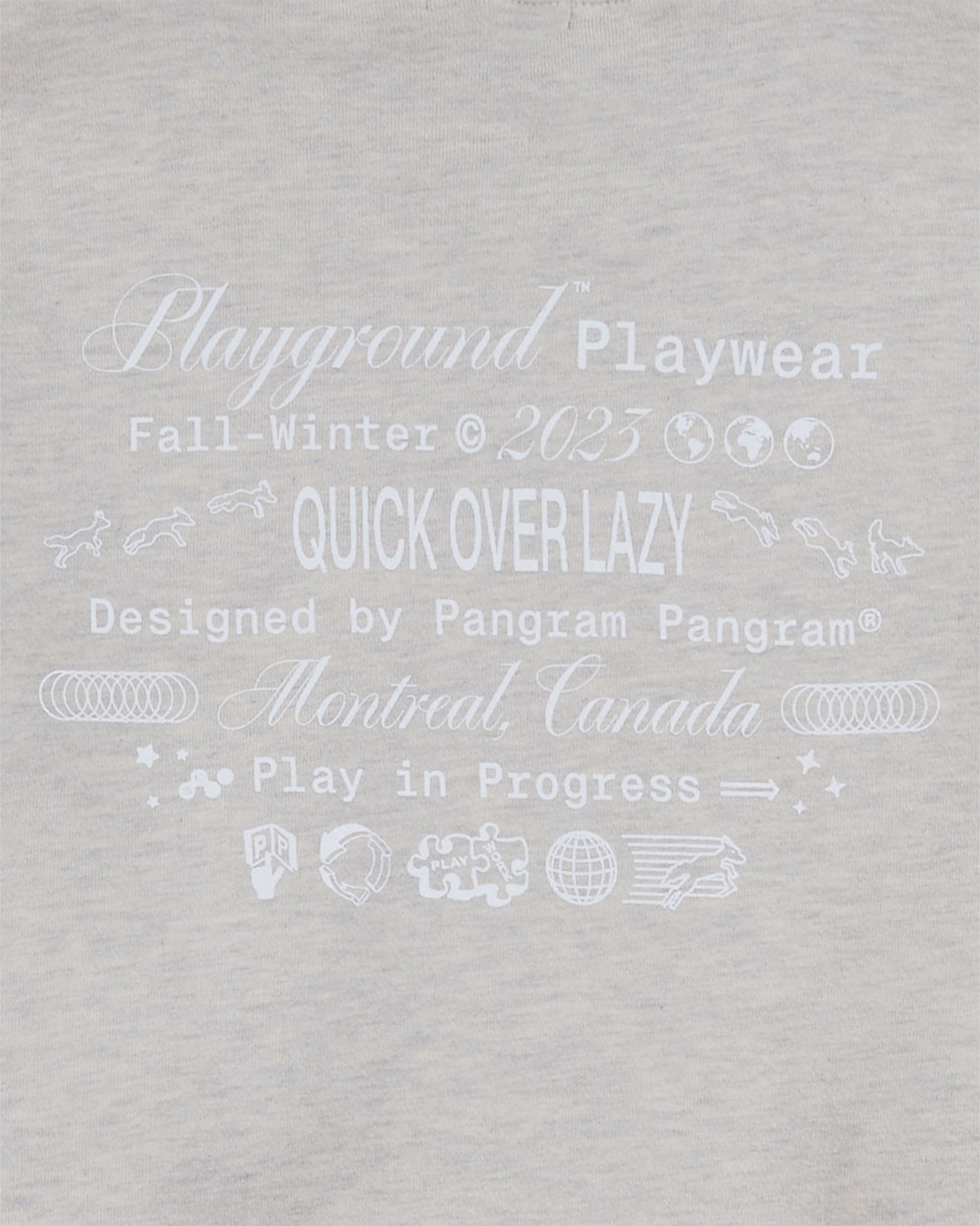 Play In Progress Crewneck - Scour