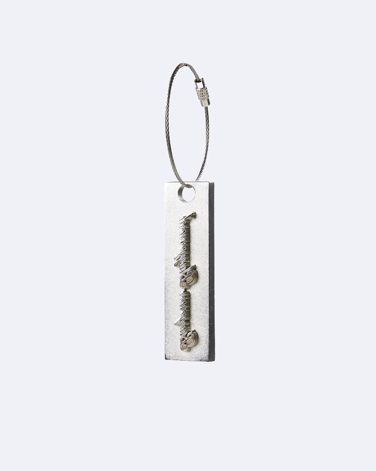 Pangram Playground Punch Keychain - Silver