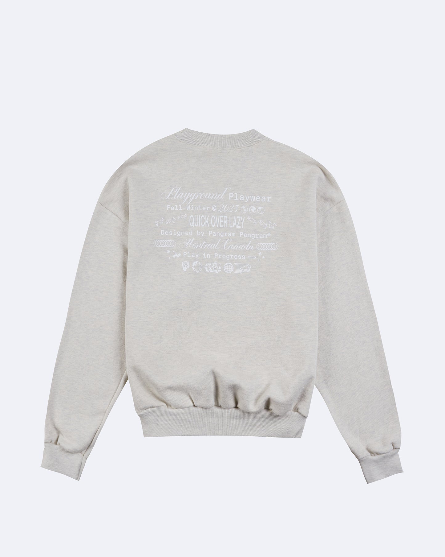 Play In Progress Crewneck - Scour