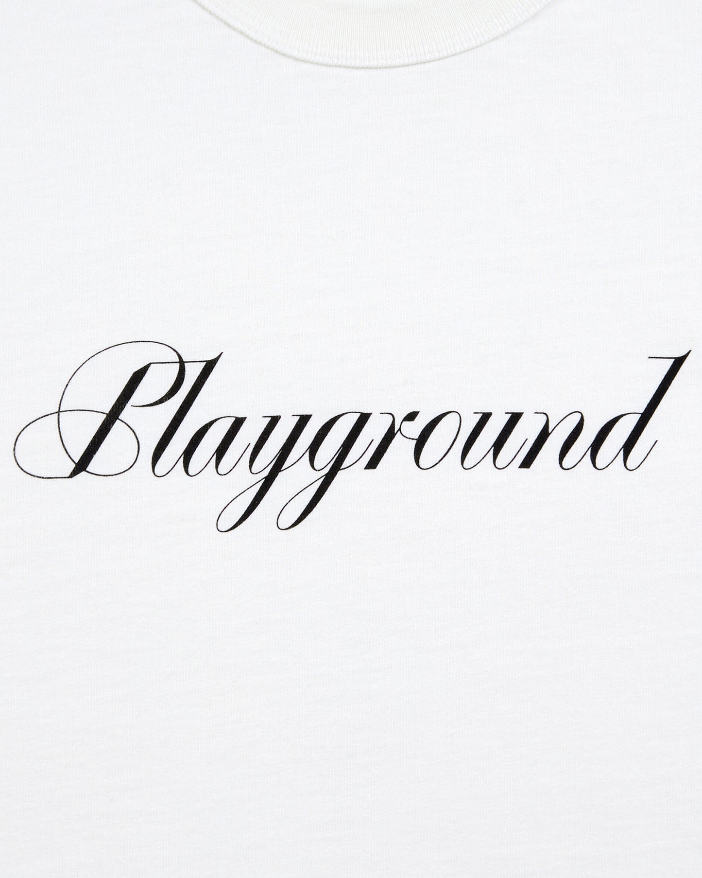 Playground Essential T-Shirt – Off White
