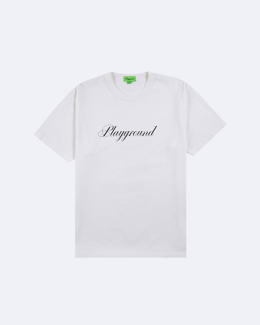 Playground Essential T-Shirt – Off White